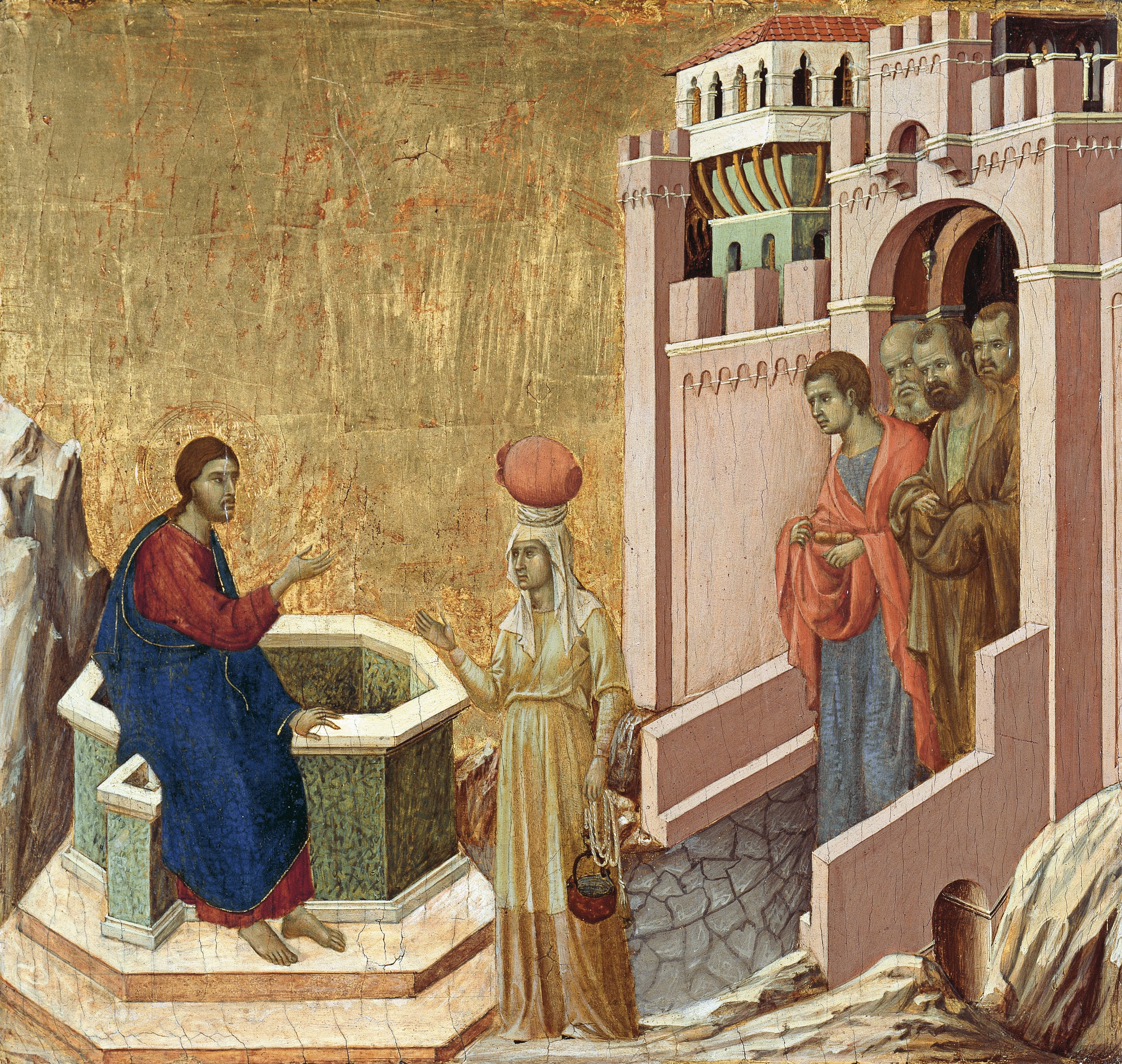 Duccio_di_Buoninsegna_-_Christ_and_the_Samaritan_Woman_-_Google_Art_Project