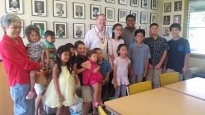 2017 Easter egg hunt group